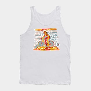 Vintage Bike Pedals Gift for Women Tank Top